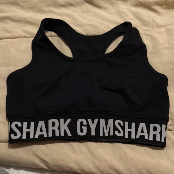 Gymshark Black Sports Bra - Picture 1 of 2